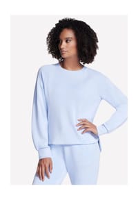 SKECHERS® - Sweatshirt SKECHLUXE ELEVATE CREWNECK - off white