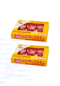 TUNNOCK'S - Tea Cakes - Baiser auf Mürbebiscuit mit Vollmilchschokolade 2er-Set - 