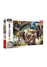 Trefl - Puzzle Star Wars the Mandalorian, 1000 Teile, 68 x 48 cm - 