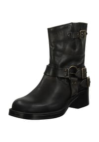 Felmini - Glattleder Stiefelette - Dunkelgrau