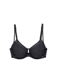 TRIUMPH - Signature Sheer Bügel-BH, Doppelträger, transparent, für Damen - BLACK