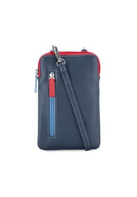 Mywalit - Handytasche Leder 13 cm - black-pace