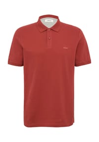 s.Oliver - Poloshirt, 1/2 Arm,, Logo-Stickerei, für Herren - 0100 WHITE