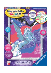 Ravensburger Malen nach Zahlen Malset "Stolzer Pegasus", mit Glitzer - Malen nach Zahlen - 