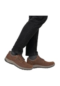 rieker - Halbschuhe, wasserabweisend, Leder, für Herren - BRAUN NOCE/SCHOKO