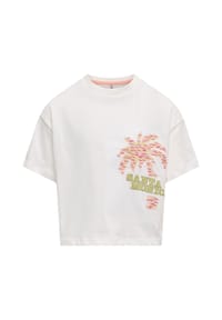 KIDSONLY - T-Shirt LOISE LIFE Kurzarmshirt - weiß