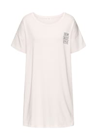 s.Oliver - Sleepshirt Perfect Nights, Rundhals, für Damen - 784 ROSE