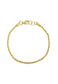 Adelia's Bold Style - Armband aus Edelstahl 18 cm - gold