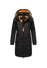 NAVAHOO® - Steppmantel Bliblablubb 14 - Black