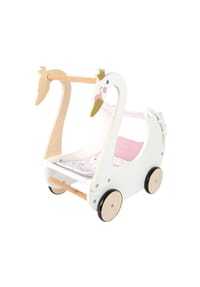 small foot - Puppenwagen Puppenwagen Schwan 12283 - mehrfarbig