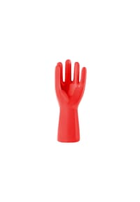 DONKEY - Schmuckständer Arts of Parts Hand klein, Rot, 7 x 4 x 18 cm - Rot