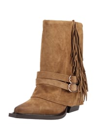 STEVE MADDEN - Veloursleder Stiefelette HADLY - Dunkelbraun