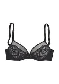 LASCANA - Flora Bügel-BH, Spitze, für Damen - 4215 BLACK