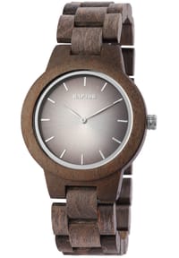 RAPTOR Raptor - Damen Quarz Armbanduhr Resolution - 3 ATM - Mineralglas - braun-grau
