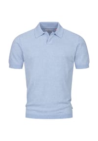 KRONSTADT - Poloshirt KSBlake knit - Ashley Blue