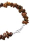 KUZZOÍ Armband Herren Tigerauge Splitter 925 Silber Bild 3