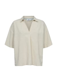 Nümph - Shirtbluse, Halbarm, Leinenanteil, für Damen - 5558 SESAME MELAN