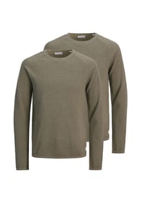 JACK & JONES - Pullover 2er Pack Hill - Schwarz