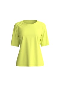 CALIDA - Schlafanzug-Oberteil Late Bloom M&M, Bio-Baumwolle, für Damen - 003 LEMONADE GREEN