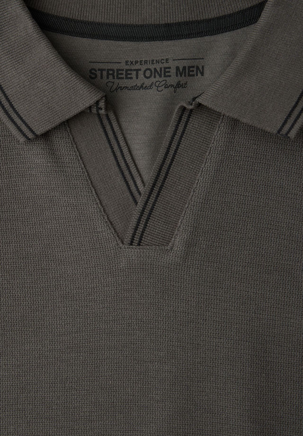 Street One Men Poloshirt, Regular Fit, FüR Herren, Grau, L