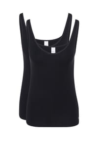 Speidel. - Unterhemd / Top 2er Pack Softfeeling - Schwarz