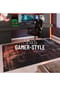 WECONhome Kurzflorteppich Quantum Warp - Gamer Teppich – Cyberpunk Muster & Rutschfest Bild 9