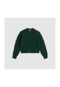 Levi's® - Cardigan, Rippbündchen, für Damen - 11 GRÜN