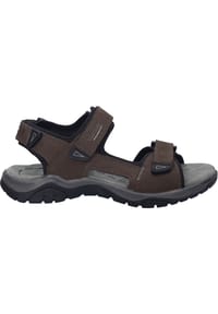 Seibel - Sandalen "Arlo 02", Nubuk-Kalbsleder, für Herren - 100 SCHWARZ