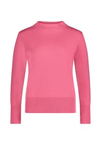 BETTY BARCLAY - Strickpullover mit Stehkragen - Azurine
