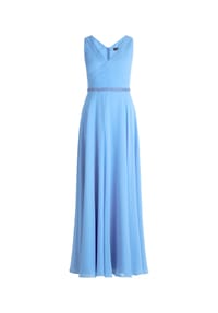 Vera Mont - Abendkleid mit Plissee - Dark Emerald