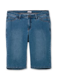 sheego - Jeansbermudas - blue denim