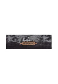ASTRA ® - Fußmatte Innen MIABELLA KÜCHENLÄUFER - Anthrazit - 50 x 150 cm