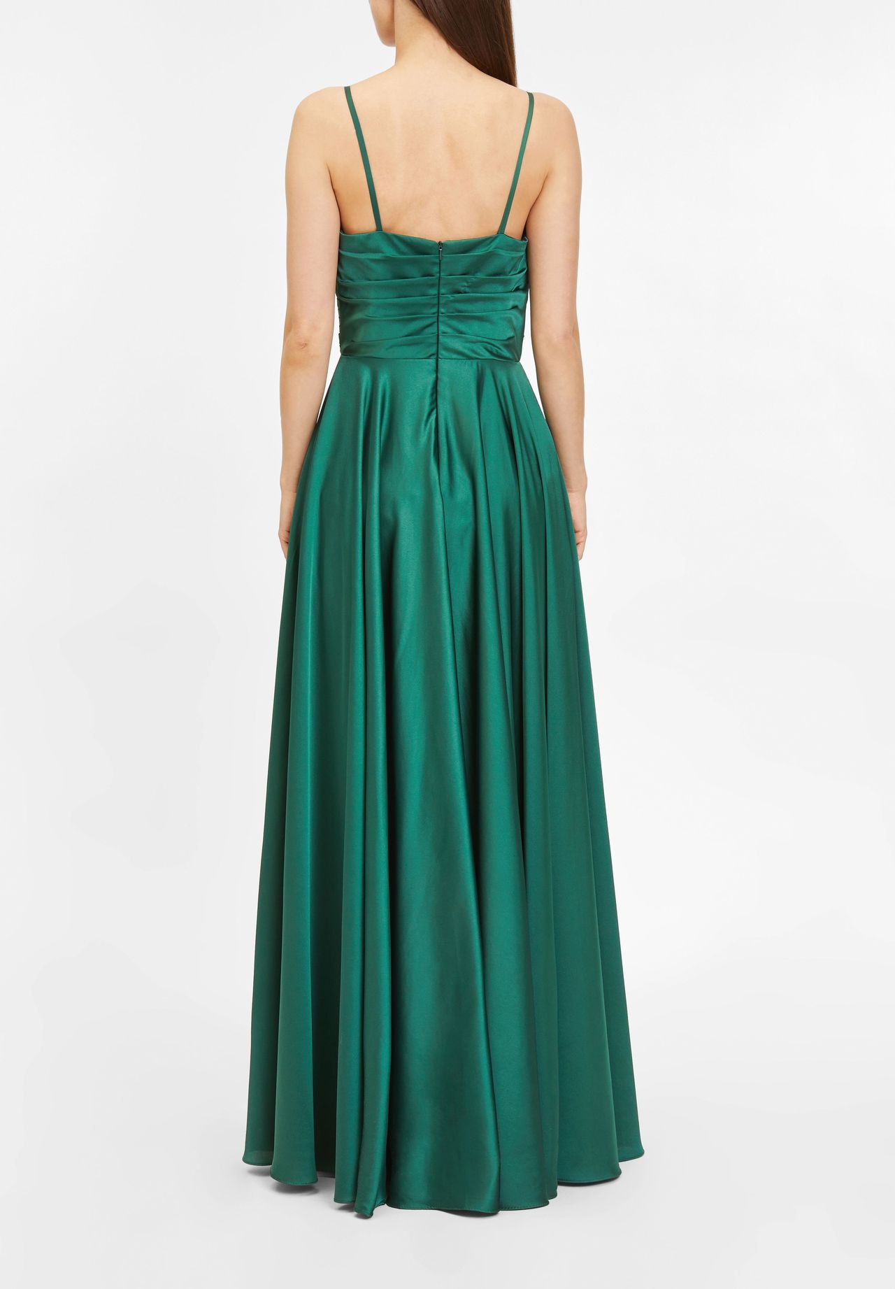MASCARA© LONDON Abendkleid, Satin, bodenlang, für Damen | GALERIA