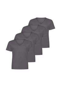 sloggi - Unterhemd / Shirt Kurzarm 4er Pack SLG Base - Schwarz