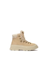 Kazar - Schnürstiefel - Schneestiefel aus Nubuk - Beige