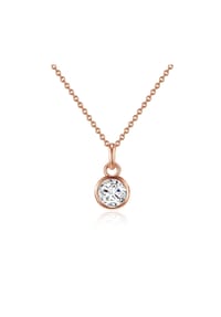 Rafaela Donata - Damen Kette aus 925/- Sterling Silber in Roségold mit Zirkonia - roségold