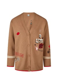 RABE - Strickjacke für Damen - Braun
