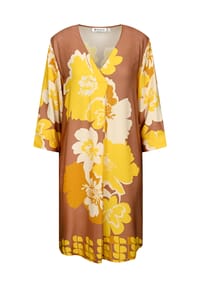 BICALLA - Dress Panneaux - 05/yellow-brown - gelb/braun