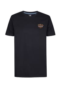 Petrol Industries® - T-Shirt Kurzarmshirt - blau