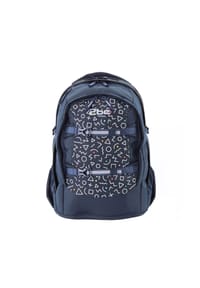 2be® Schulrucksack - Schulrucksack mit reflektierenden Elementen - blau