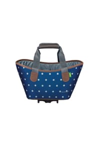racktime - System Einkaufstasche AGNETHA 2.0,  polka dots - blau