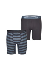 HAPPY SHORTS - Langer Boxer Jersey Boxer Briefs - black-neon