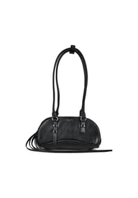 LIEBESKIND CAPRI - Schultertasche Capri, Leder, für Damen - BLACK