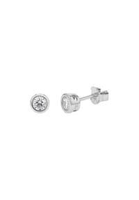 TOM TAILOR WOMEN - Ohrstecker für Damen, Silber 925, Zirkonia - Roséfarben