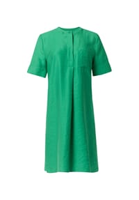 comma, CASUAL IDENTITY - Shirtkleid, Stehkragen, für Damen - 7351  GREEN