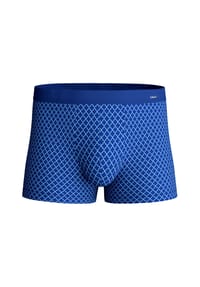CALIDA - Herren New Boxer mit Softgummibund Cotton Code Design - anthrazit