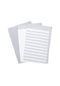 ROSS® 2 X Geschirr- 1 X Küchentuch im Set Superior - Superior - Chrom