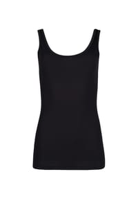 HUBER - Tanktop Soft Modal - black