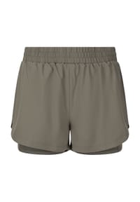 ENDURANCE - Shorts Yarol mit praktischer 2-in-1-Funktion - 1013 Gunmetal
