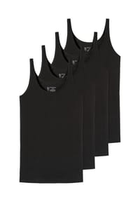 SCHIESSER - Unterhemd / Top 4er Pack 95/5 Organic Cotton - Sand